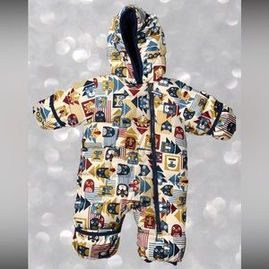 Infant Animal Print Columbia Snowsuit
